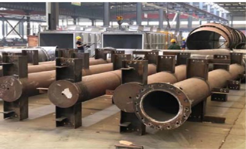 South Africa Matla Mine Steel tube columns